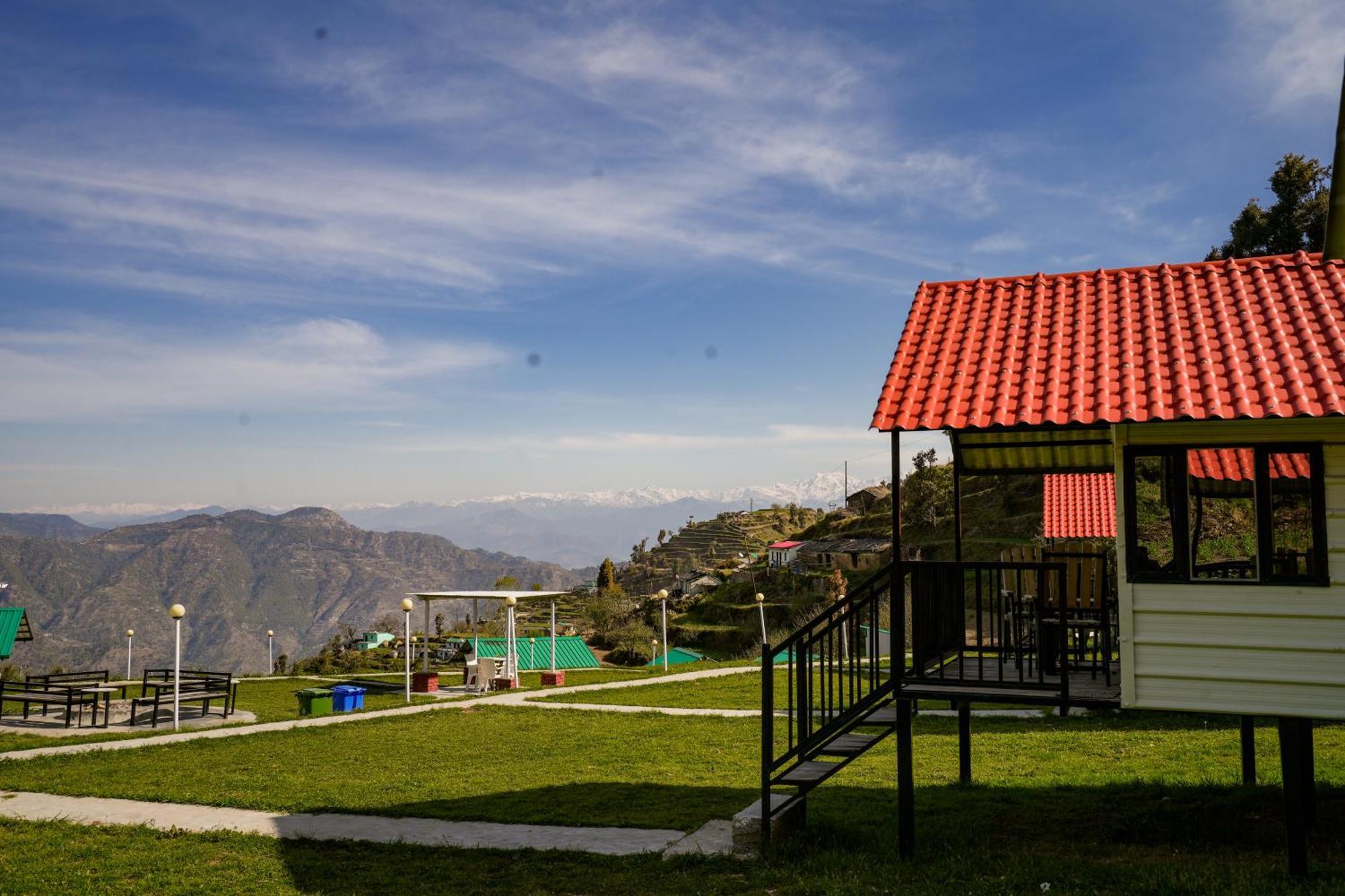 The Hillside Cottages Kanatal Exterior foto