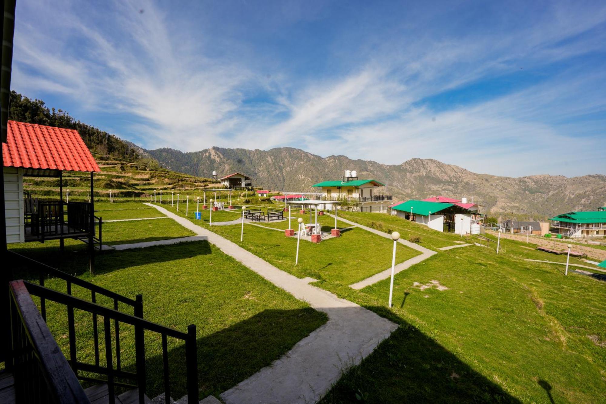 The Hillside Cottages Kanatal Exterior foto