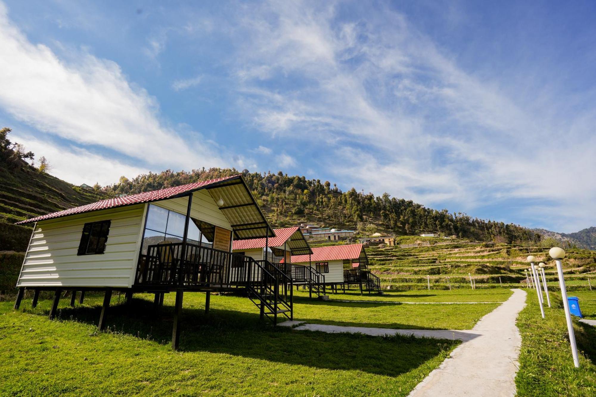The Hillside Cottages Kanatal Exterior foto