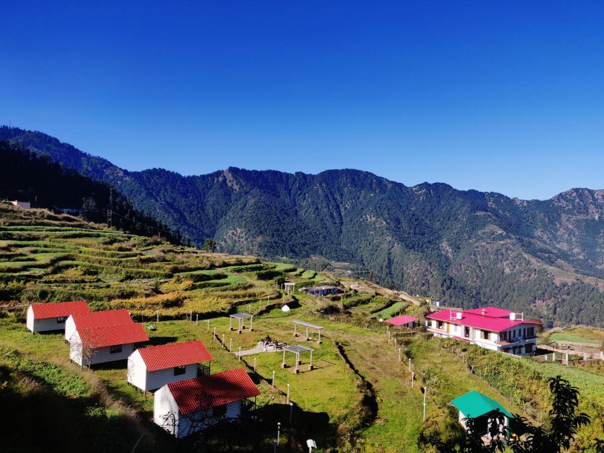The Hillside Cottages Kanatal Exterior foto