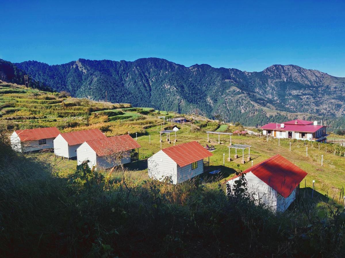 The Hillside Cottages Kanatal Exterior foto