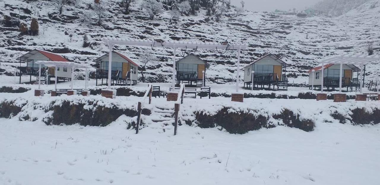 The Hillside Cottages Kanatal Exterior foto